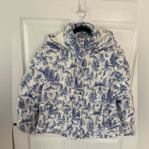 Like New Beach Riot Alp Toile Puffer Jacket